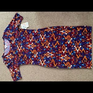 Lula Roe Julia patterned dress